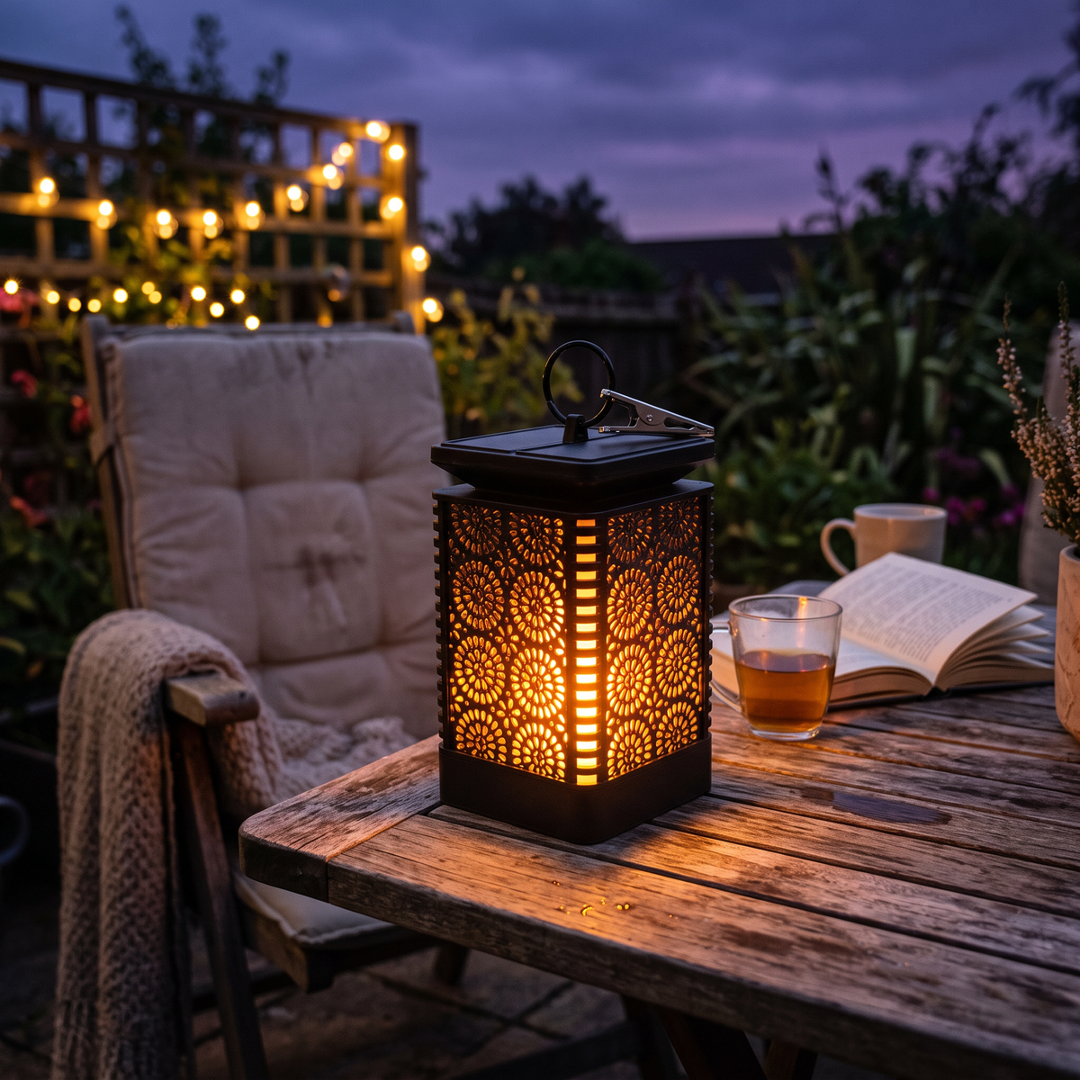 Solar Flickering Lantern lifestyle photo