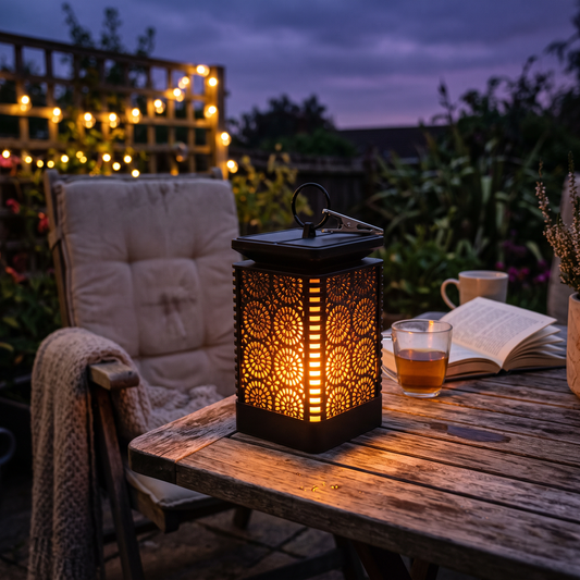 Solar Flickering Lantern lifestyle photo