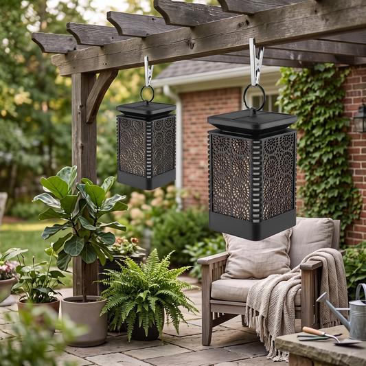 Solar Flickering Lantern lifestyle photo