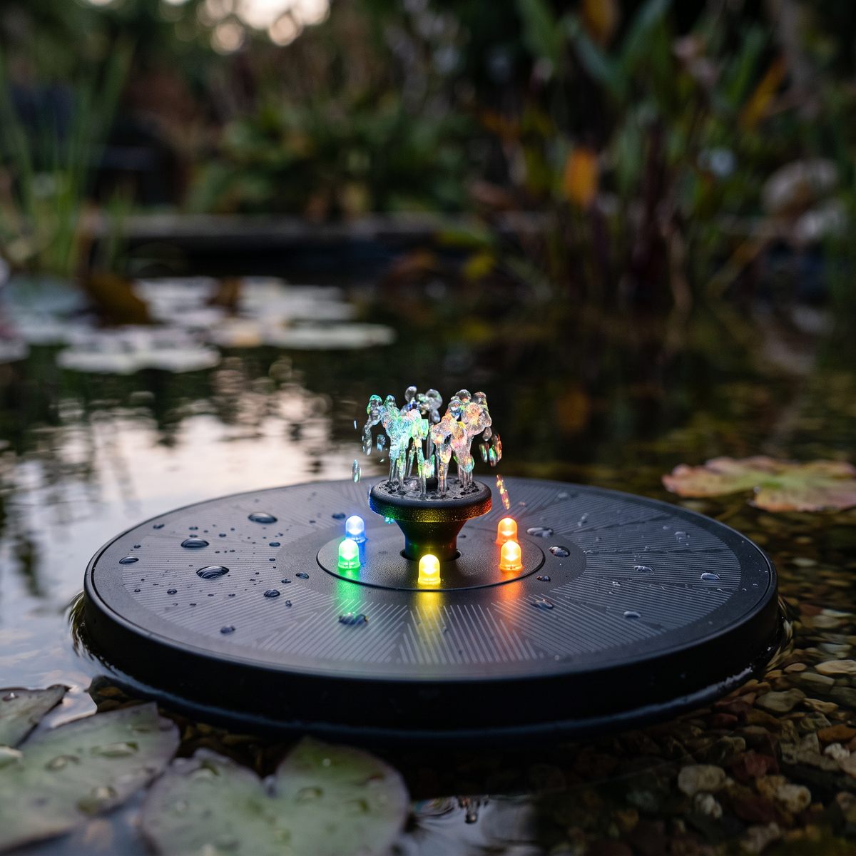 Solar Water Fountain lifestyle photo