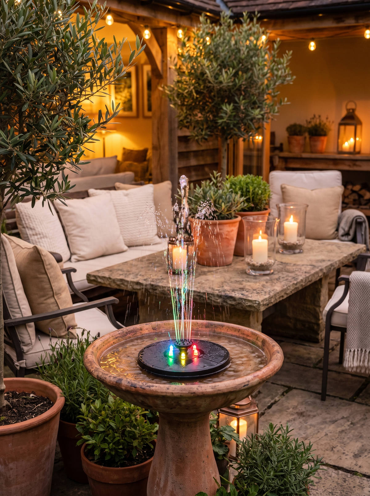 A Living Garden Centerpiece