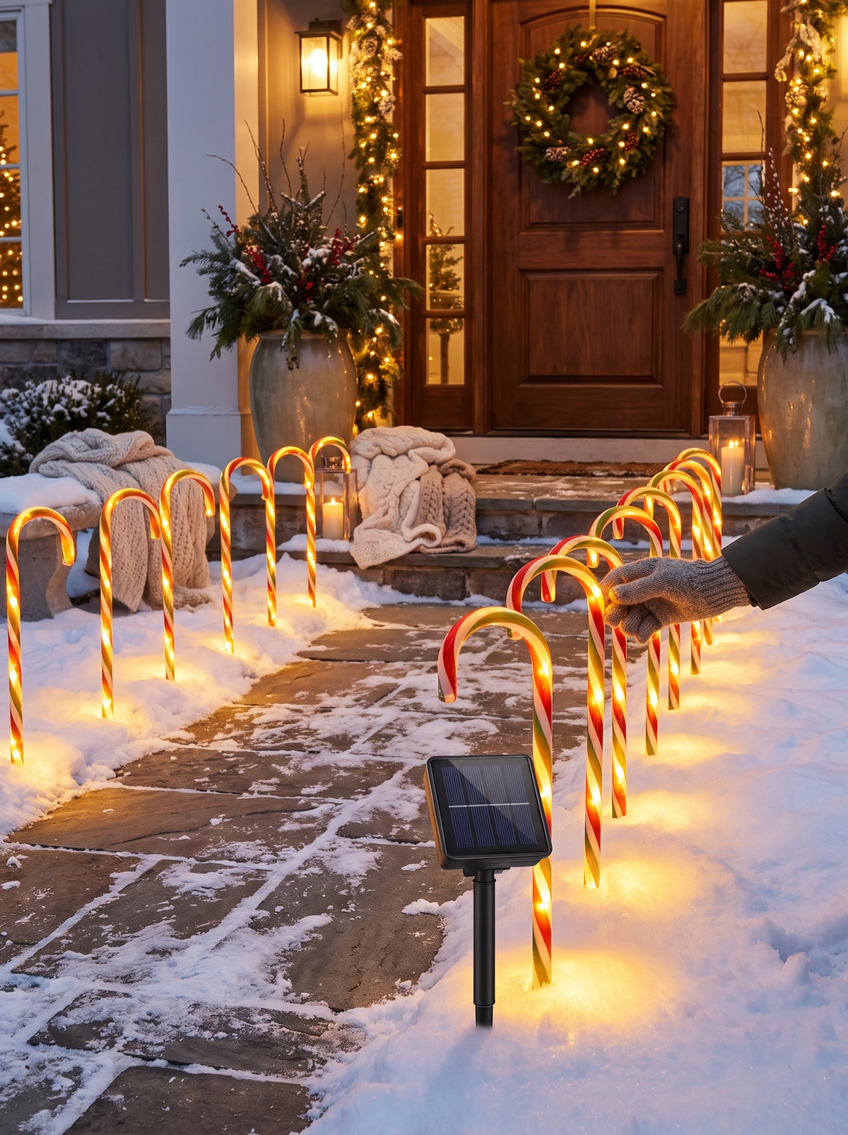 A Candy Cane Welcome